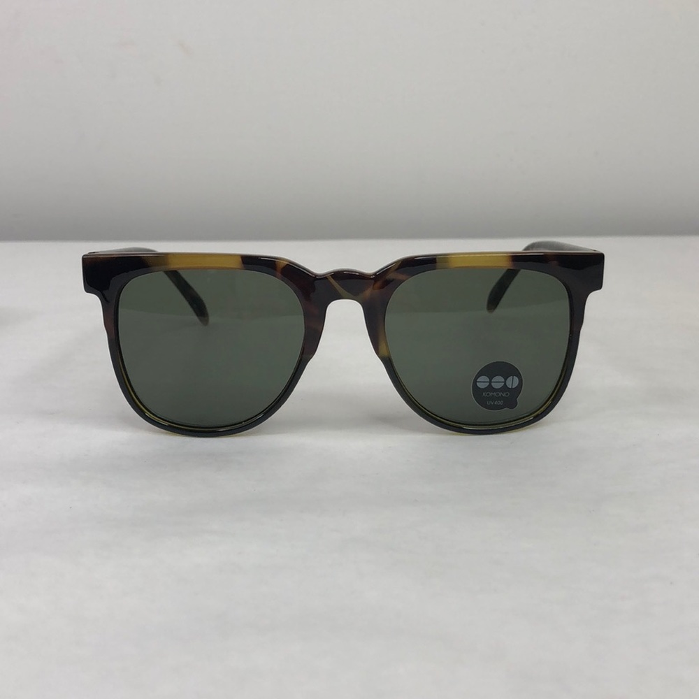 KOMONO Riviera Green Tortoise Sunglasses NEW brown - Picture 7 of 14